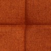 Scaun dining Sirac, picioare din metal negru, textil caramiziu, H.83 cm, 184905E