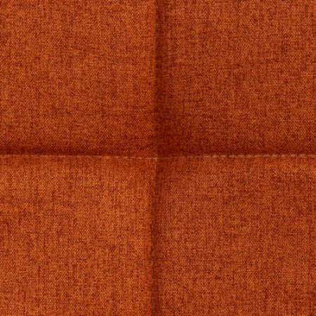 Scaun dining Sirac, picioare din metal negru, textil caramiziu, H.83 cm, 184905E