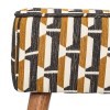 Taburet Chiara, poliester, multicolor, H.42 cm, 202266C