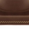 Scaun bar Lois, structura metal negru, maro, H.101 cm, 156926B