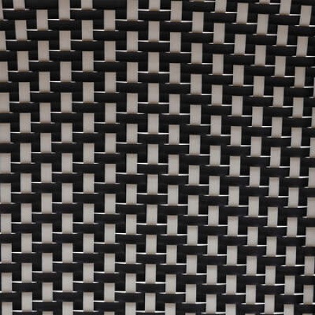 Scaun bistro Trecia, plastic si ratan negru/alb, H.84 cm, 197310A