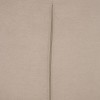 Scaun dining Visoca, picioare negre din metal, poliester crem, H.83 cm, 194607C