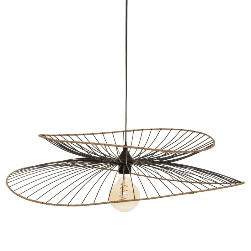 Suspensie Alara, metal, negru, 1XE27, D.70 cm, 178958