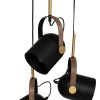Lustra Interior Bil, metal, negru, 3xE27, D.25 cm, 181947