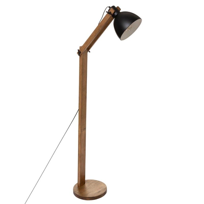 Lampadar Interior Cuba, metal, lemn, 1XE27, H.158 cm, 178930
