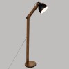 Lampadar Interior Cuba, metal, lemn, 1XE27, H.158 cm, 178930