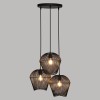 Lustra Interior Jena, metal, negru, 3xE27, D.25 cm, 190645