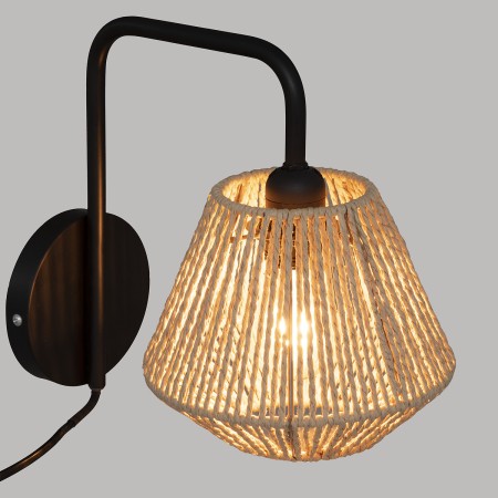 Aplica Interior Jily, natur, 1xE27, D.19 cm, 190632