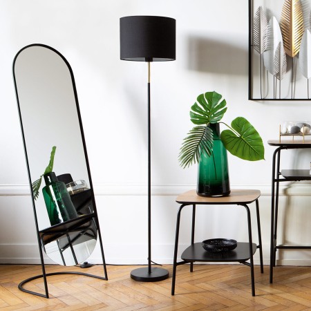 Lampadar Interior Jule, metal, negru/auriu, 1xE27, H.151 cm, 173261