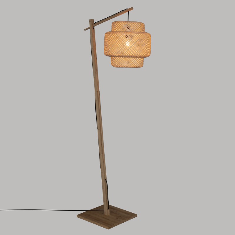 Lampadar Interior Liby, bambus, 1XE27, H.173 cm, 190675