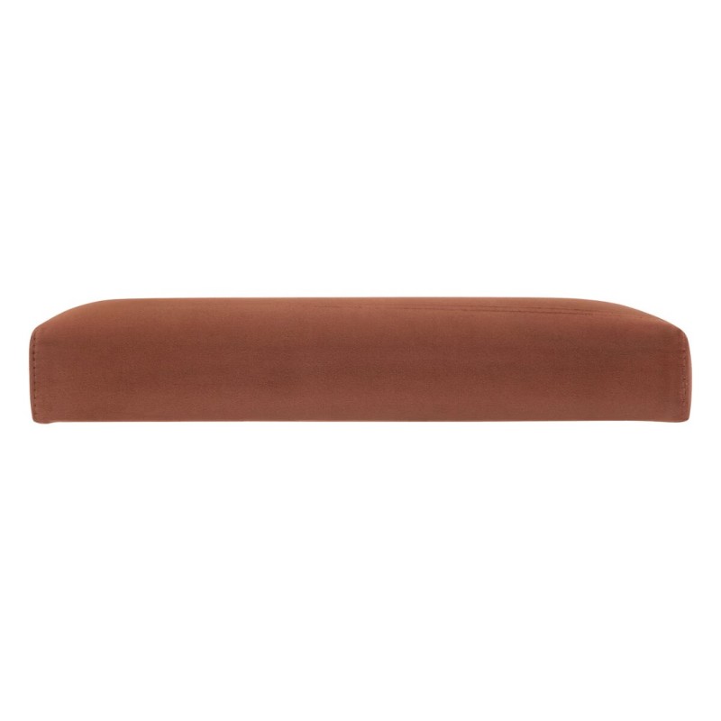 Taburet Tess, MDF, catifea, ambra, pliabil, 38x38 cm, 156910I