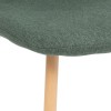 Scaun Roka, metal, textil verde, H.87 cm, 140295O