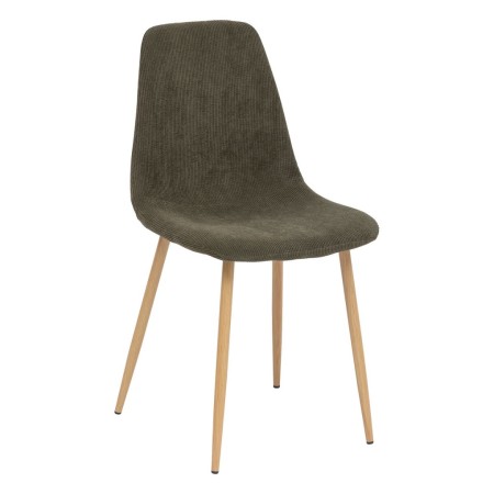Scaun Roka, metal, textil khaki, H.87 cm, 140488I
