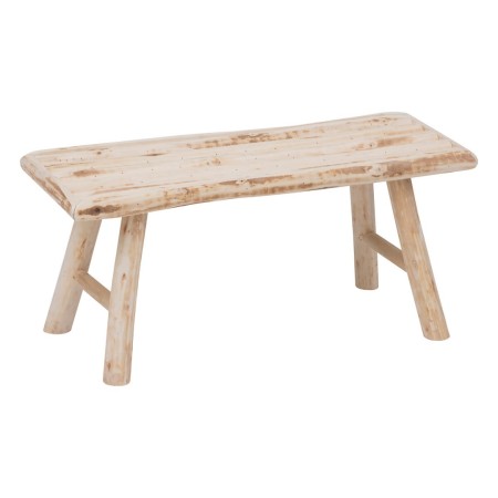 Bancheta din lemn de plop, Woody, L. 70 cm, 202230