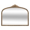 Oglinda Victoria, MDF, auriu, vintage, H.56 cm, 200208