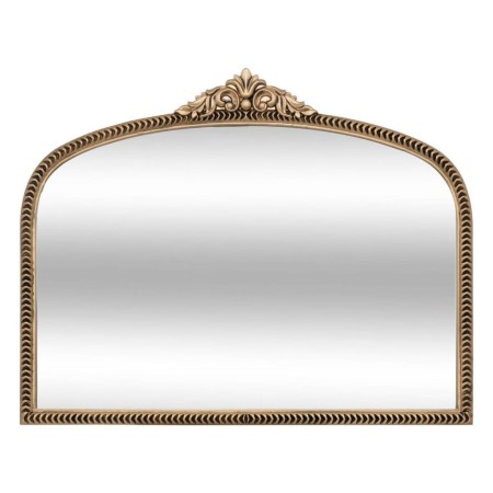 Oglinda Victoria, MDF, auriu, vintage, H.56 cm, 200208