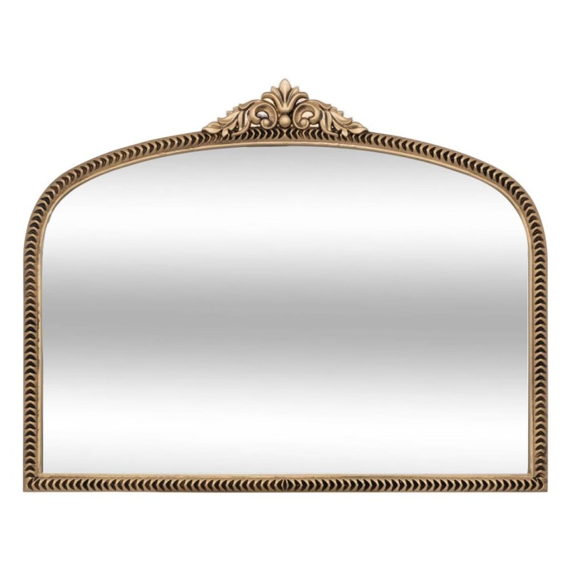 Oglinda Victoria, MDF, auriu, vintage, H.56 cm, 200208