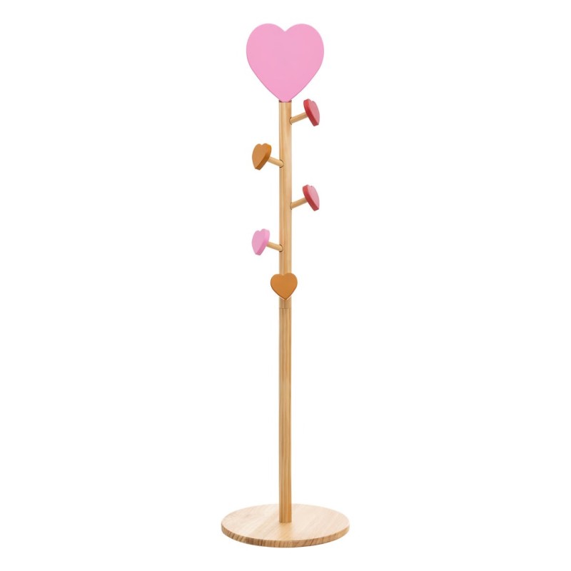 Cuier pentru copii Love, lemn, H.135 cm, 203704