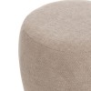Taburet Amea, boucle, taupe, D.39 cm, 202265C