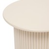 Set 2 masute cafea Eino, MDF, bej, D.40 cm, 206022