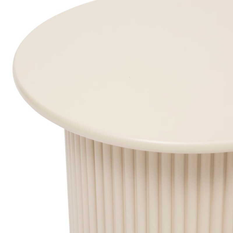 Set 2 masute cafea Eino, MDF, bej, D.40 cm, 206022