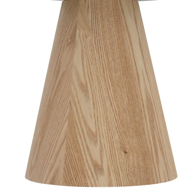 Masuta laterala Hercyna, metal si MDF, verde, D.40 cm, 206054B