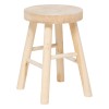 Taburet Nyar, lemn pawlonia, D.28 cm, 207312