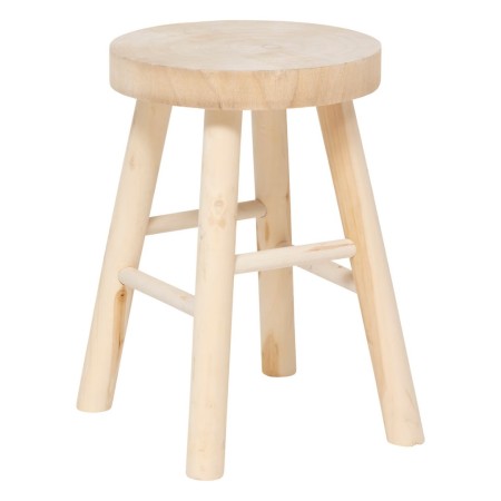 Taburet Nyar, lemn pawlonia, D.28 cm, 207312