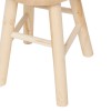 Taburet Nyar, lemn pawlonia, D.28 cm, 207312