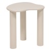 Set 2 masute cafea Olao, lemn, ivoire, L.35/45 cm, 206090