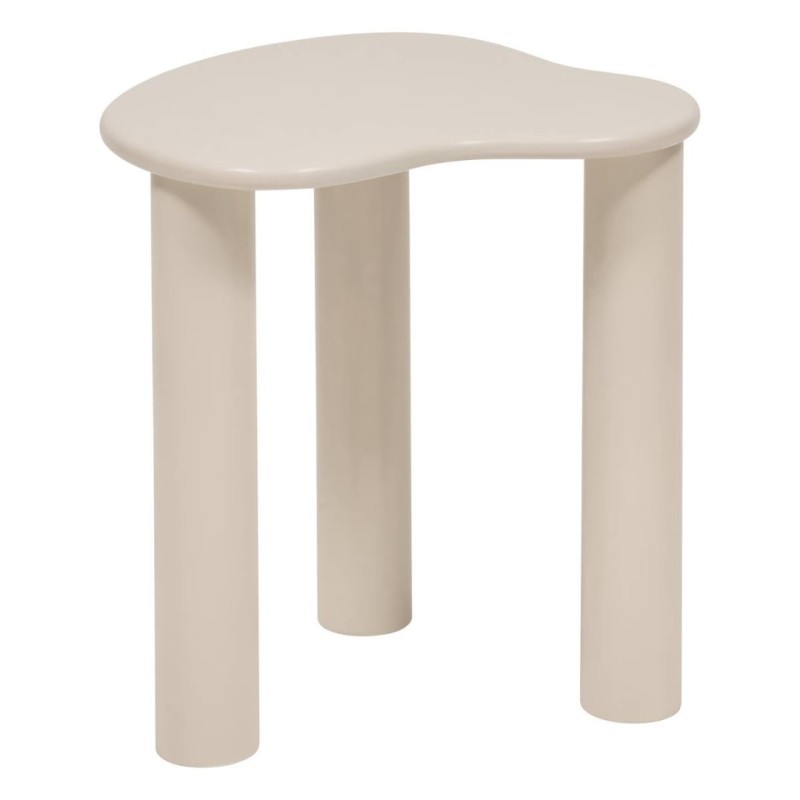 Set 2 masute cafea Olao, lemn, ivoire, L.35/45 cm, 206090