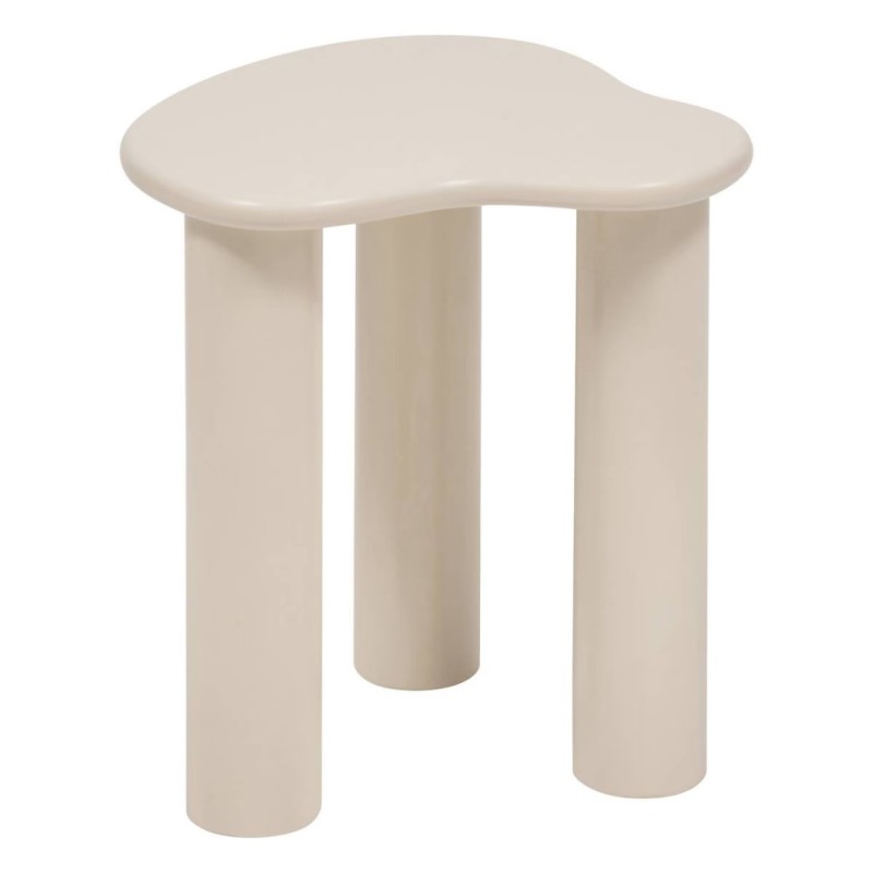 Set 2 masute cafea Olao, lemn, ivoire, L.35/45 cm, 206090