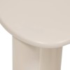 Set 2 masute cafea Olao, lemn, ivoire, L.35/45 cm, 206090