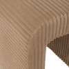 Taburet Sevi, velur reiat bej, H.43 cm, 207371