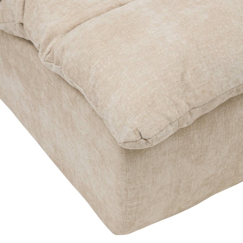 Fotoliu Luvia, spuma poliuretanica, textil, ivoar, H.79 cm, 214293A