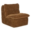 Fotoliu Luvia, spuma poliuretanica, textil, bronz, H.79 cm, 214293B