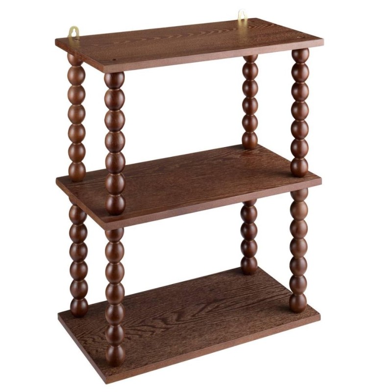 Etajera Mona, MDF, maro, H.50 cm, 219627