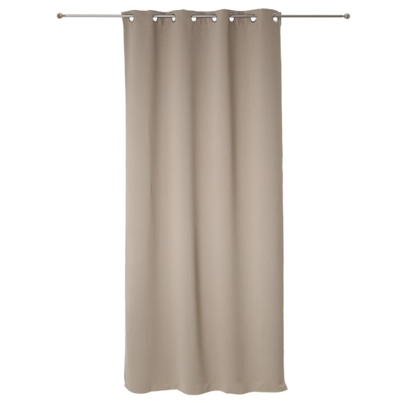 Draperie Odelie, poliester, bej, 140x260 cm, 103859D2