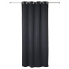 Draperie Odelie, poliester, gri inchis, 140x260 cm, 103859L2