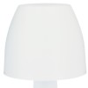 Veioza exterior Dokk, polipropilena, alba, baterii, H.28 cm, 136530C
