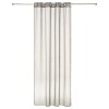 Perdea Muslin, poliester, gri, 140x240 cm, 120943B