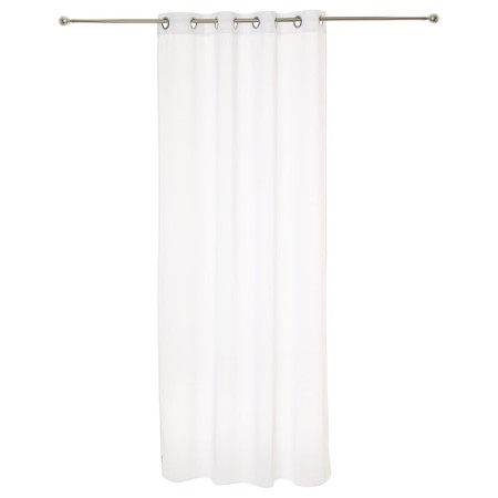 Perdea Muslin, poliester, alb, 140x240 cm, 120943Z