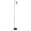 Lampadar Keli, metal, negru, 1XE27, H.150 cm, 155381B