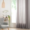 Perdea Ana, poliester, gri, 140x240 cm, 146106B