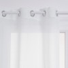 Perdea Ana, poliester, alb, 140x240 cm, 146106Z