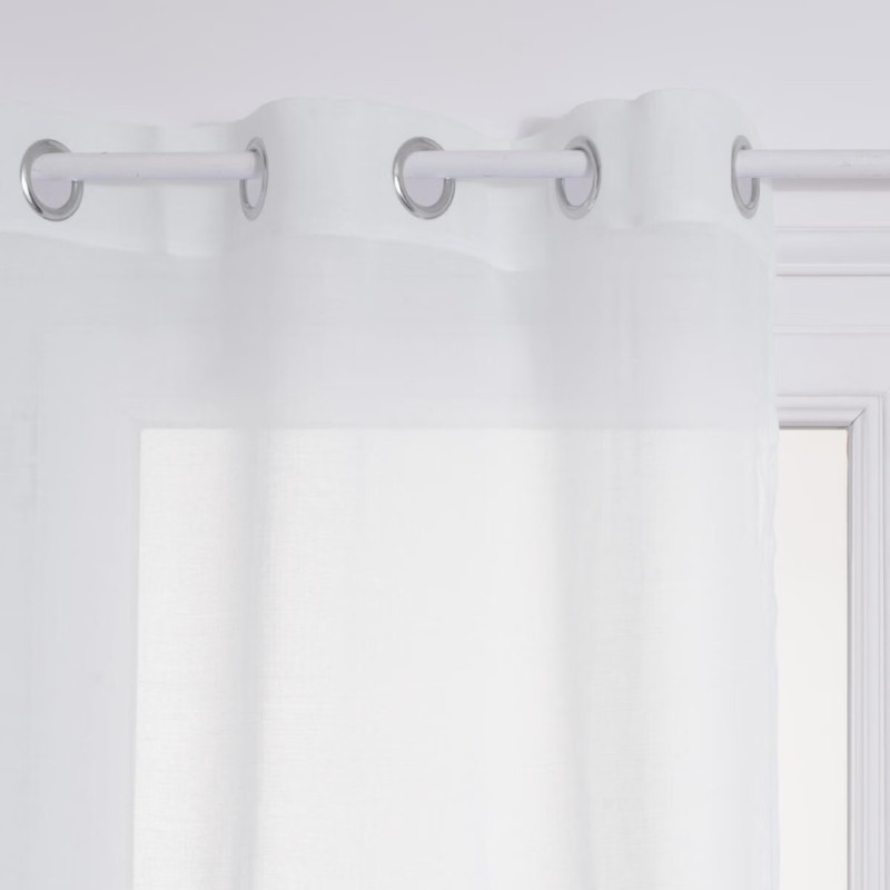 Perdea Ana, poliester, alb, 140x240 cm, 146106Z