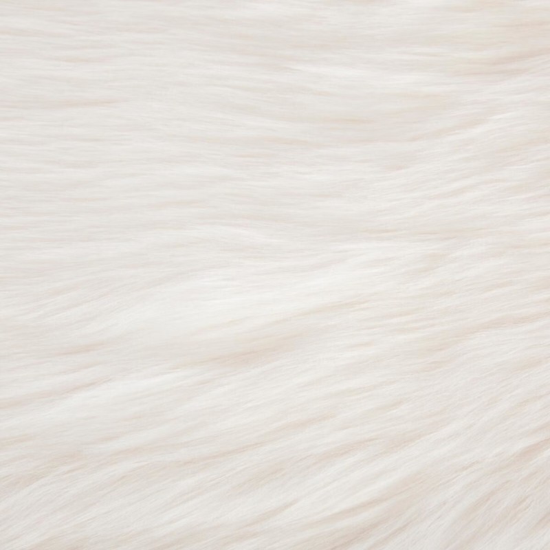 Covor copii Fur, poliester, alb, 60x90 cm, 127332