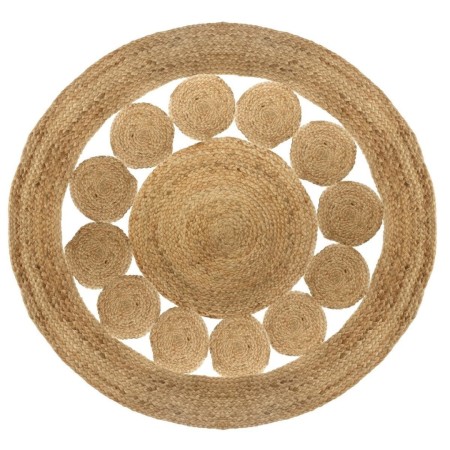 Covor Esra, iuta, bej, D.120 cm, 156147