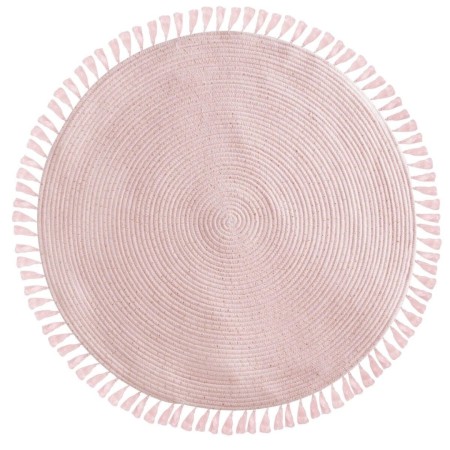 Covor copii Lulu, poliester, roz, D.90 cm, 127296