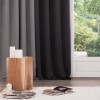 Draperie Odelie, poliester, negru, 140x260 cm, 103859J2